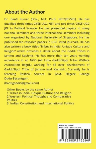 Political Theory And Indian Politics: Ba Semester 1& 2: Ba Semester 1And 2