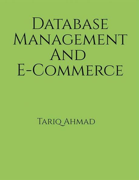 Database Management &amp; E-commerce
