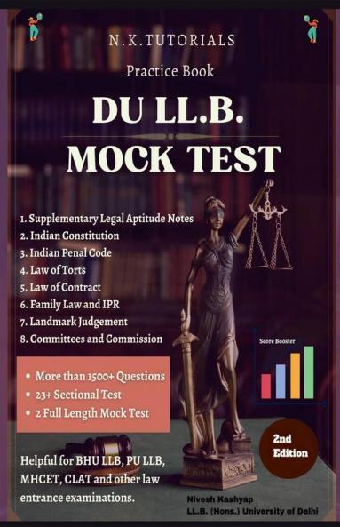 Du Llb Mock Test: Du Ll.B. Book