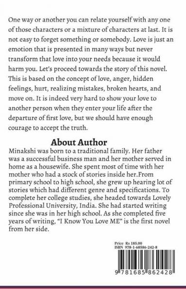I Know You Love Me : Life Deserves Another Chance.