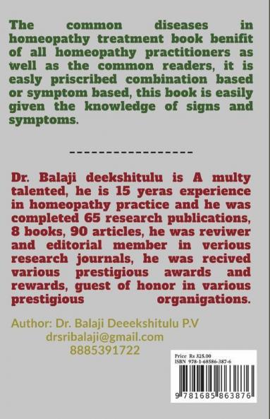 Common Diseases Homeopathy Treatment