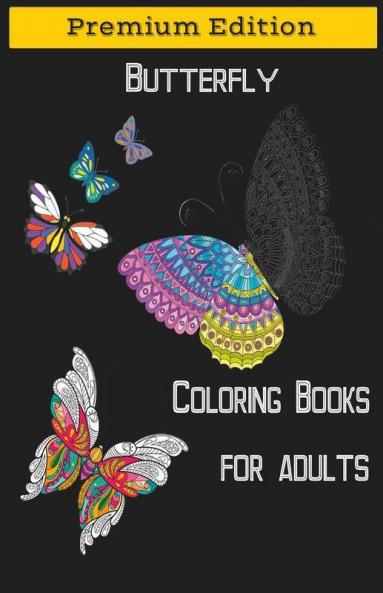 Butterflies Coloring Books For Adults