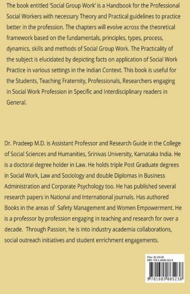 Social Group Work: Theory And Practice