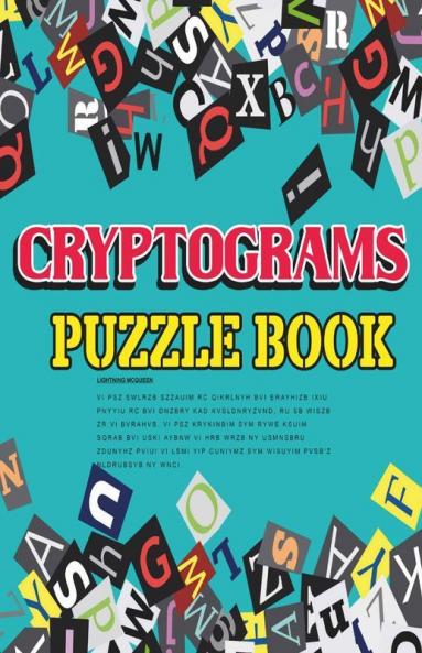Cryptograms Puzzle Book: Large Print Cryptogram Puzzle Book For Adults Improve And Exercise Your Brain