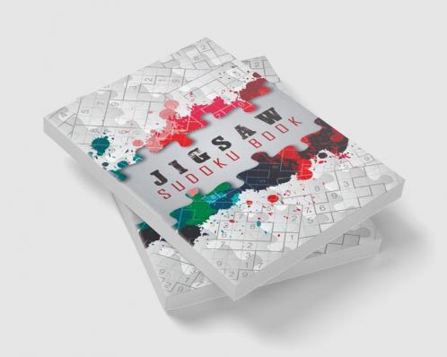 Jigsaw Sudoku Book : 200 Jigsaw Sudoku Puzzles Irregularly Shaped Sudoku Sudoku Books for Adults