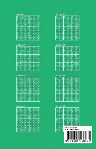 Sudoku - Medium Sudoku Medium Puzzle Books Including Instructions and Answer Keys 200 Medium Puzzles