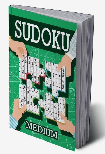 Sudoku - Medium Sudoku Medium Puzzle Books Including Instructions and Answer Keys 200 Medium Puzzles