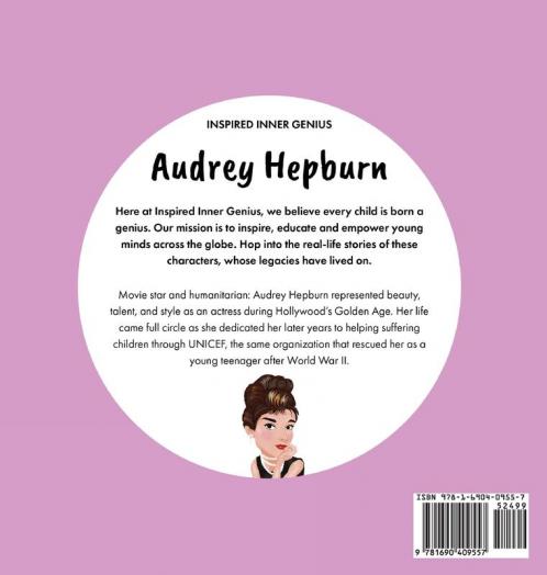 Audrey Hepburn: (Children's Biography Book WW2 Stories for Kids Old Hollywood Actress Meaningful Gift for Boys & Girls)