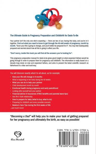 Becoming a Dad: The First-Time Dad's Guide to Pregnancy Preparation (101 Tips For Expectant Dads)