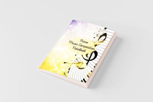 Piano Music Composition Notebook