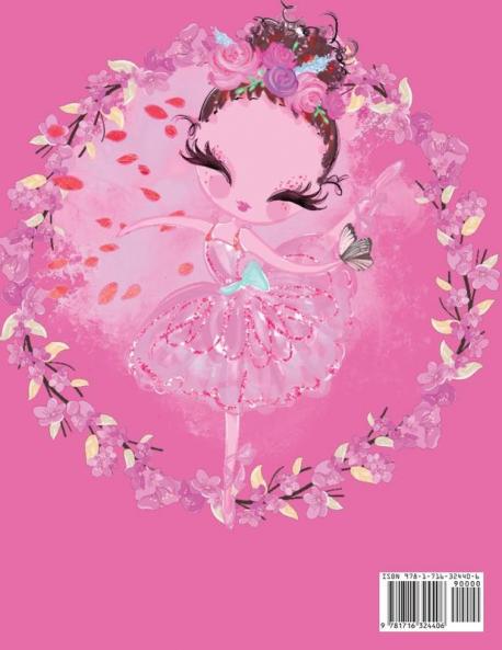 Coloring and activity book for girls