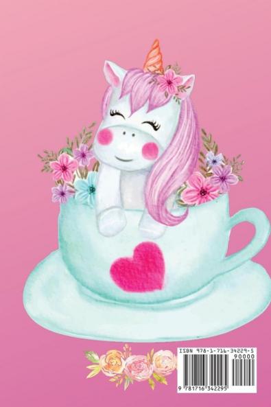Unicorn journal and sketchbook with prompts.