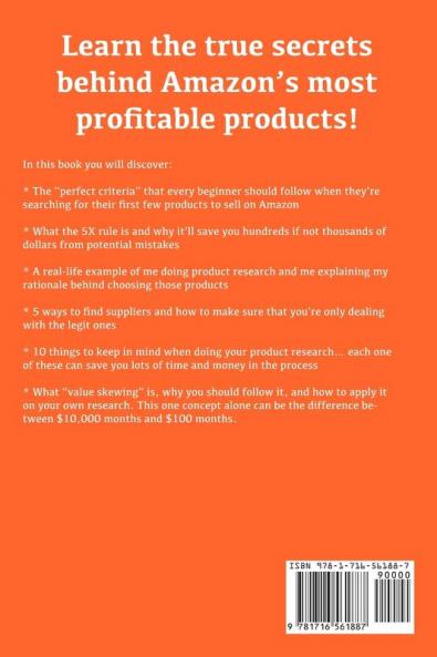 FBA Product Research 101
