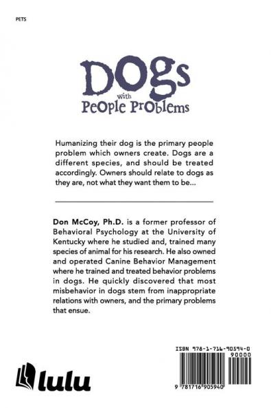 Dogs with People Problems
