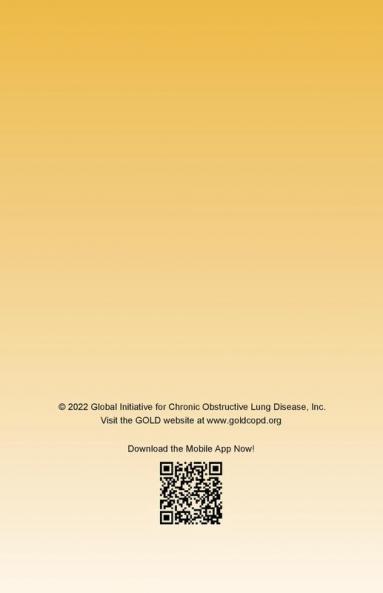 POCKET GUIDE TO COPD DIAGNOSIS MANAGEMENT AND PREVENTION (2022)