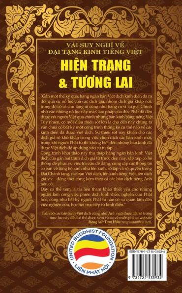 Vài suy nghĩ về Đại Tạng Kinh Tiếng Việt: Hiện trạng và Tương lai