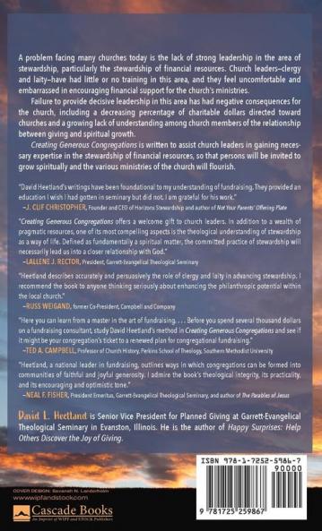Creating Generous Congregations: A Step-By-Step Guide