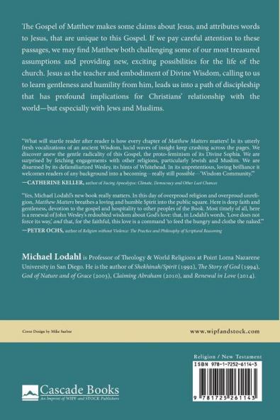 Matthew Matters: The Yoke of Wisdom and the Church of Tomorrow (Didsbury Lecture)