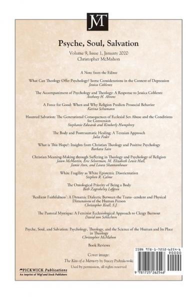 Journal of Moral Theology Volume 9 Number 1