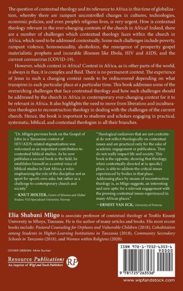Rediscovering Jesus in Our Places: Contextual Theology and Its Relevance to Contemporary Africa