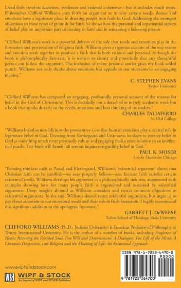 Existential Reasons for Belief in God: A Defense of Desires & Emotions for Faith