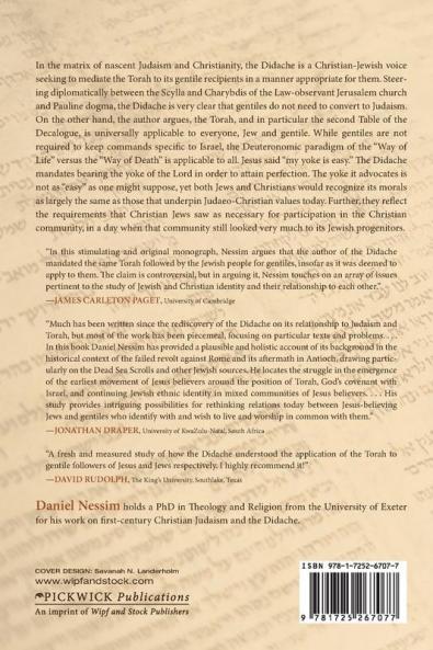 Torah for Gentiles?: What the Jewish Authors of the Didache Had to Say