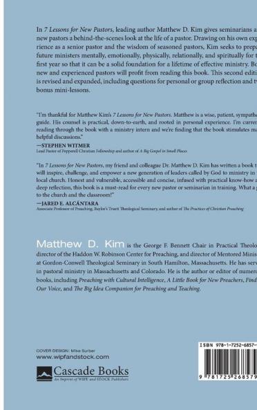 7 Lessons for New Pastors Second Edition