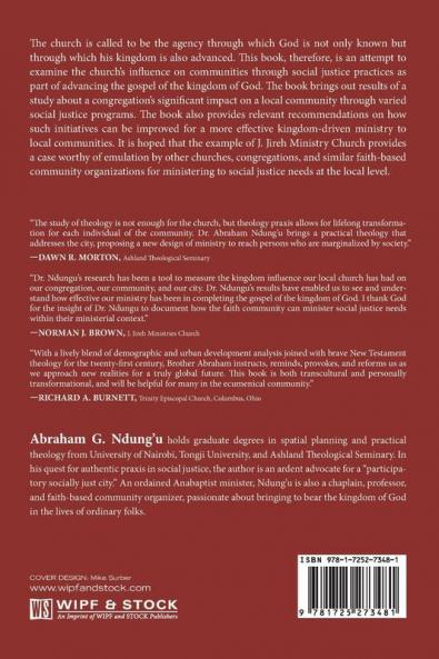 The Influence of the Church on the Local Community: Fruition of the Kingdom of God Through Social Justice Initiatives