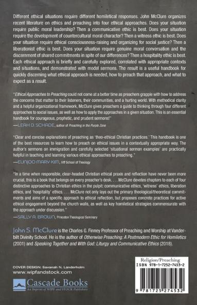 Ethical Approaches to Preaching: Choosing the Best Way to Preach about Difficult Issues