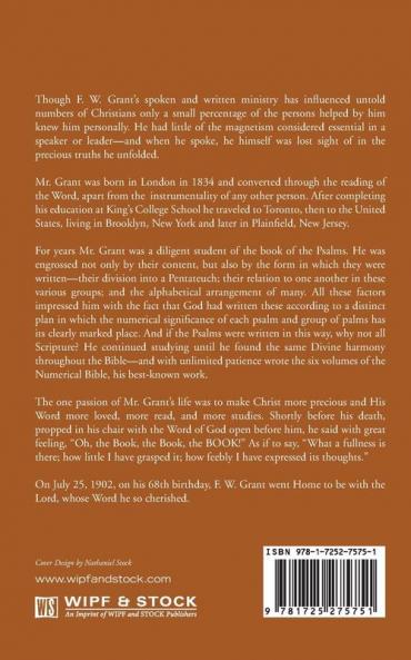 Miscellaneous Writings of F. W. Grant Volume 2