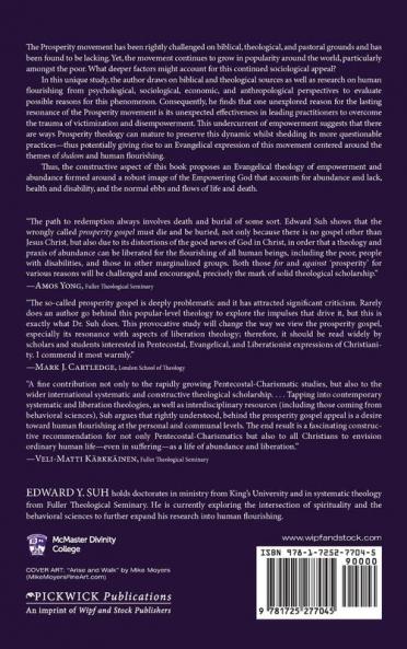 The Empowering God: Redeeming the Prosperity Movement and Overcoming Victim Trauma in the Poor: 8 (McMaster Theological Studies)