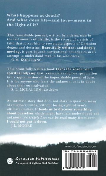 An Unholy Love: The Journal of Brother Simon