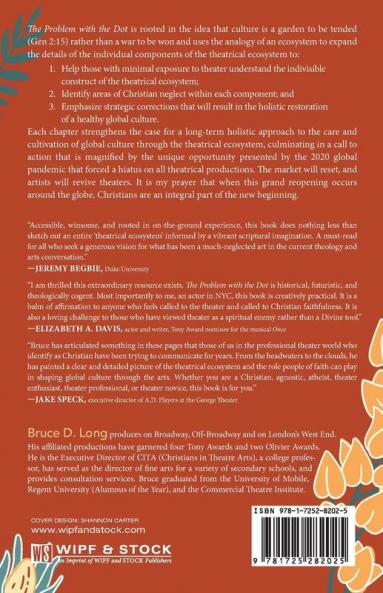 The Problem with The Dot: A Holistic Approach to Christians' Care and Cultivation of Global Culture Through the Theatrical Ecosystem
