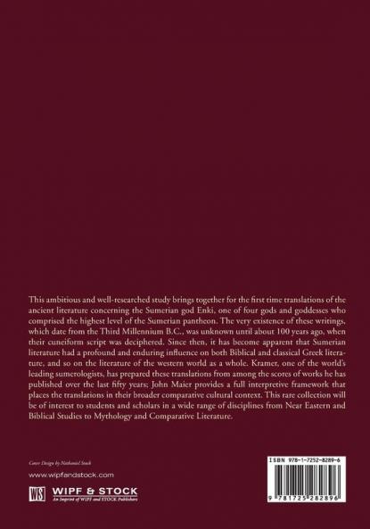 Myths of Enki The Crafty God