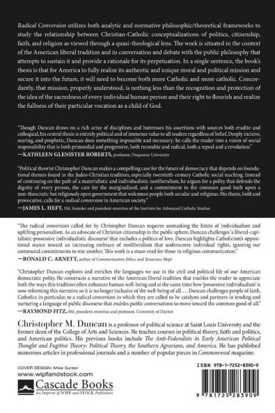 Radical Conversion: Theorizing Catholic Citizenship in the American Liberal Tradition