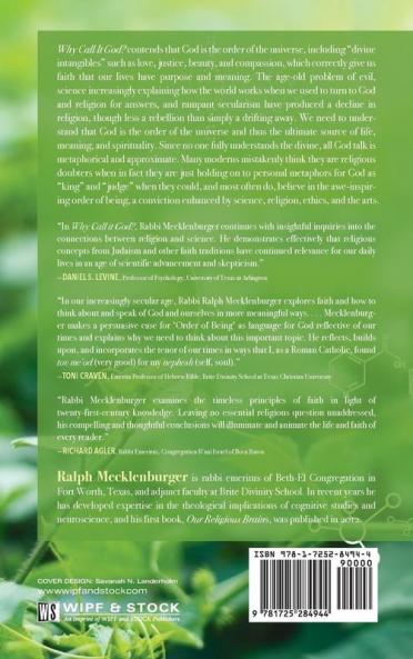 Why Call It God?: Theology for the Age of Science