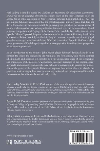 The Place of the Gospels in the General History of Literature