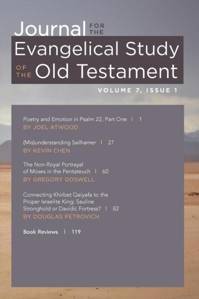 Journal for the Evangelical Study of the Old Testament 7.1