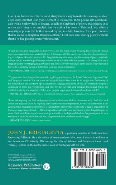 One of the Loaves Was Yours