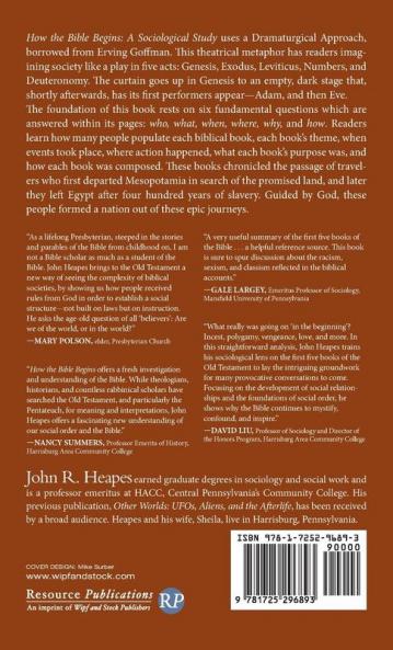How the Bible Begins: A Sociological Study