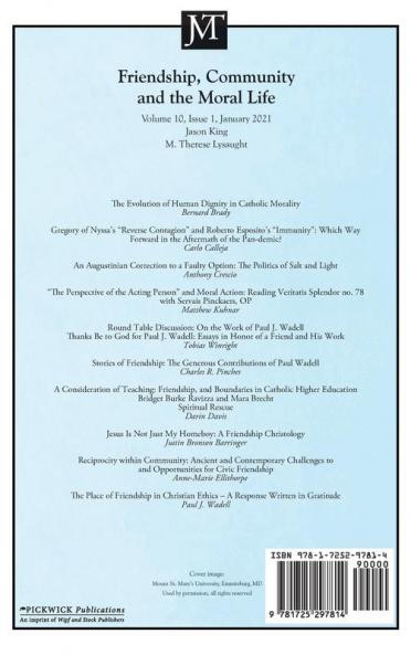 Journal of Moral Theology Volume 10 Issue 1