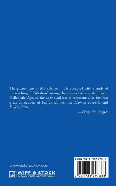 Studies in Life from Jewish Proverbs
