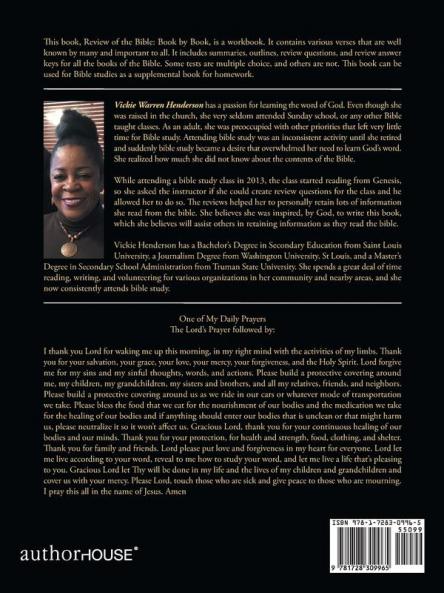 Review of the Bible: Book by Book