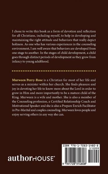 'Act Like a Child'! Think Like a Mature Christian