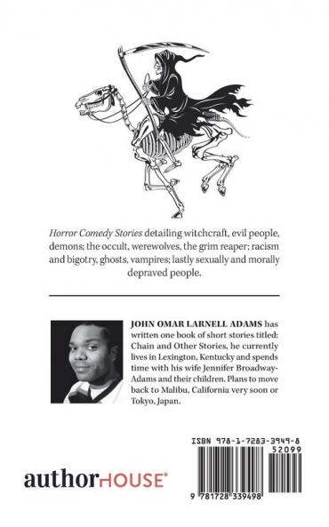 Horror Comedy Stories of John Omar Larnell Adams