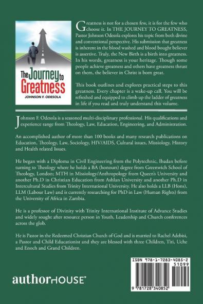 The Journey to Greatness