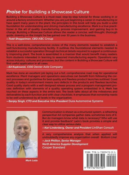 Building a Showcase Culture: Powerful and Practical Keys for Manufacturing