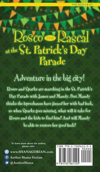 Rosco the Rascal at the St. Patrick's Day Parade