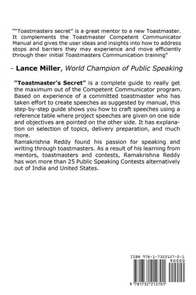 Toastmasters Secret: A Practical Guide to Become a Competent Communicator in Public Speaking