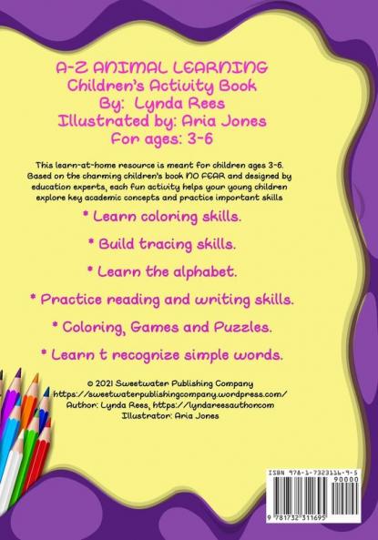 NO FEAR Children's Activity Book